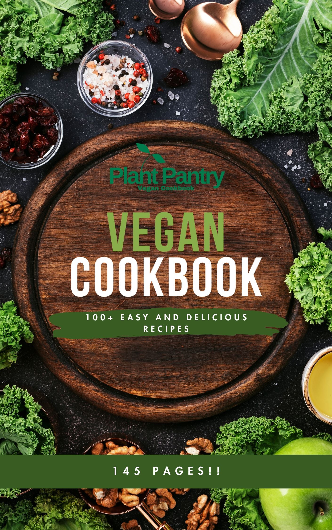 100+ Recipe VEGAN Cookbook